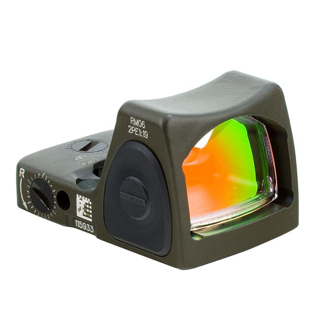Trijicon RMR Type 2 6.5 MOA Adjustable LED Reflex Sight