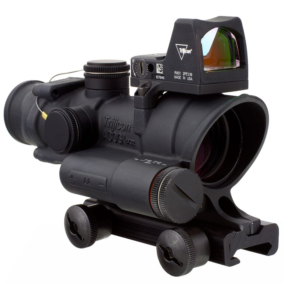 Trijicon ACOG TA02 Riflescope 4x32mm Red Crosshair .223 Reticle