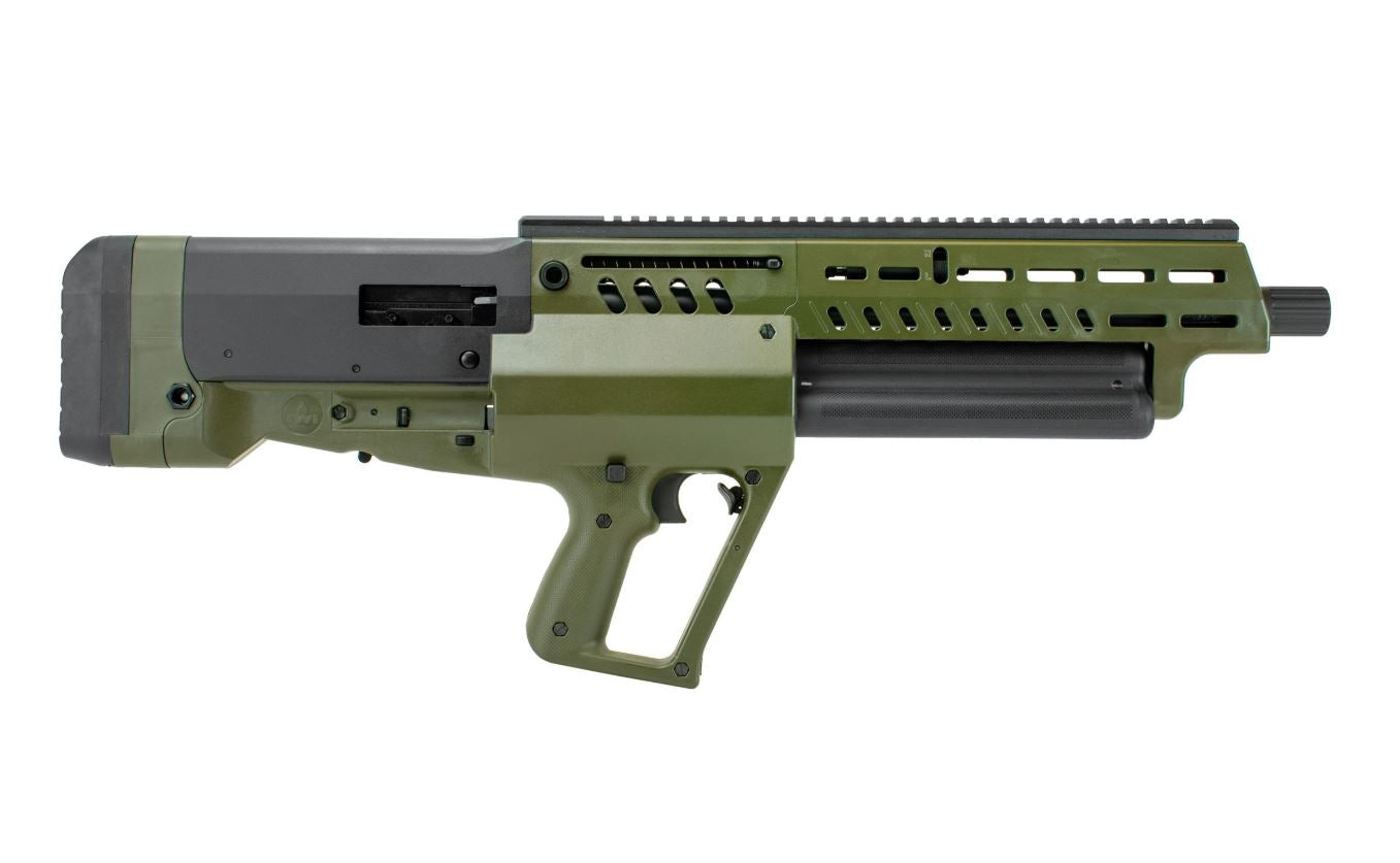 IWI US TS12G Tavor TS12 12 Gauge 3" 18.50" 15+1 OD Green Rec Black Fixed Bullpup Stock