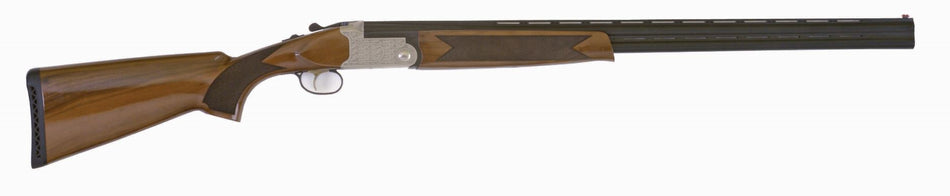 TriStar 30288 Setter S/T Full Size 28 Gauge Break Open 2.75" 2rd 28" Black Vent Rib Barrel, Engraved Silver Steel Receiver, Fixed Turkish Walnut Stock, Beretta/Benelli Chokes, Right Hand