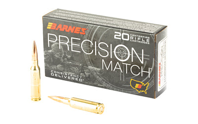 Barnes Precision Match Open Tip Match Boat Tail 140 Grain 6.5mm Creedmoor 2700 fps