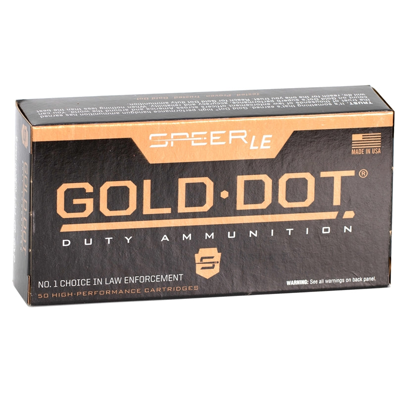 CCI Speer Gold Dot 9mm Luger 124 Grain Hollow Point(HP)