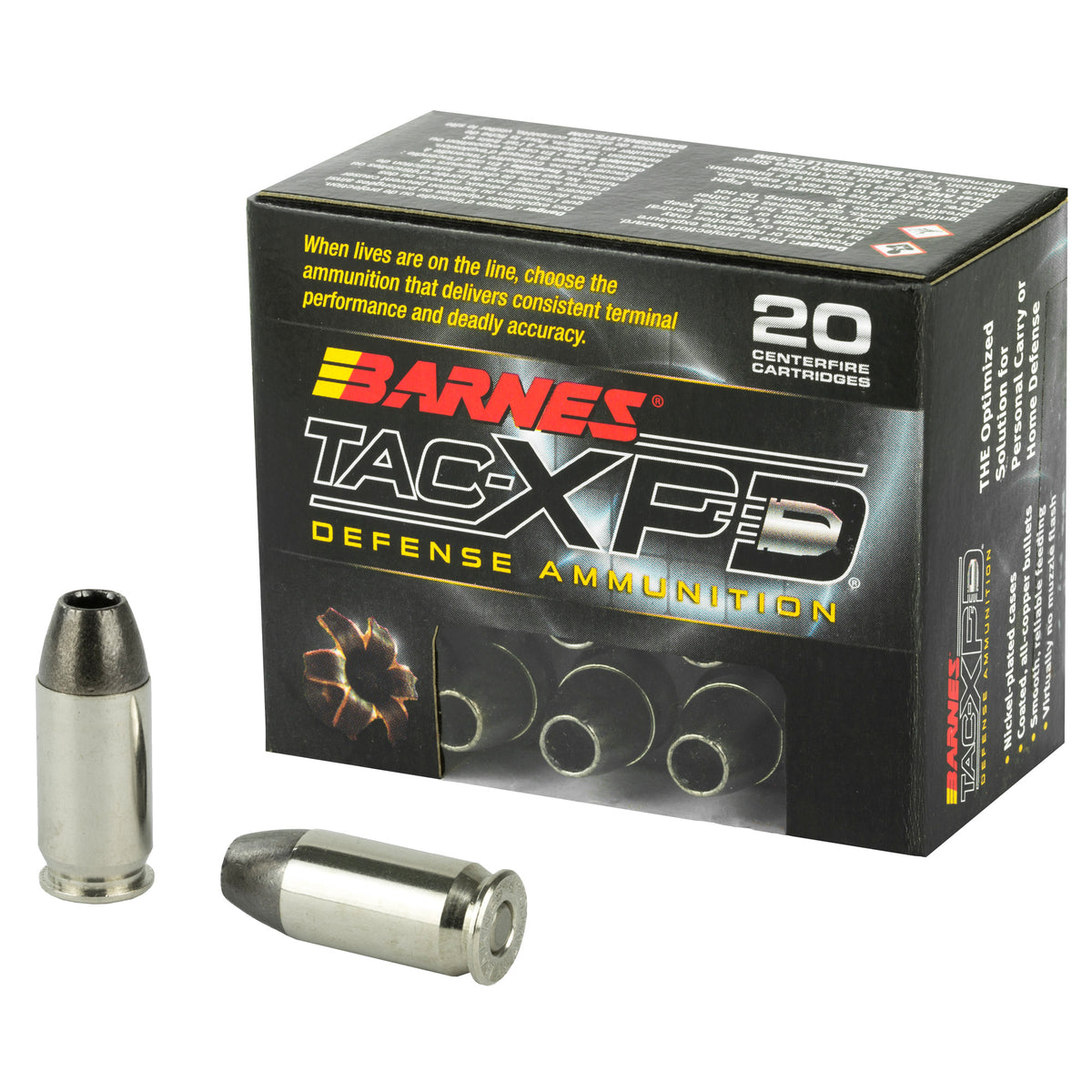 Barnes  TAC-XP 185 Grain .45 ACP/Auto 1000 fps