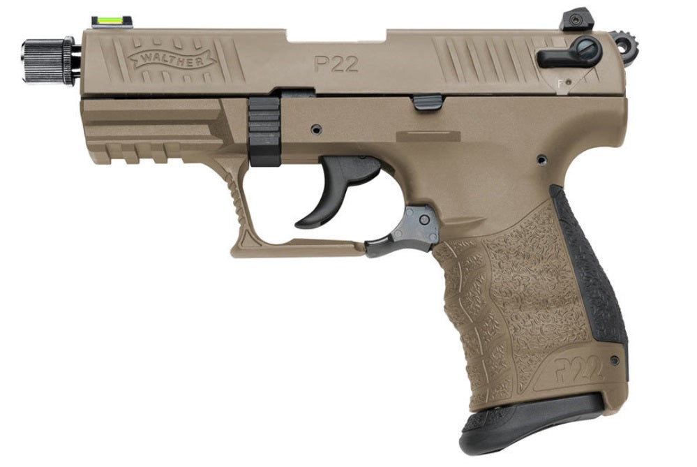P22Q TACT 22LR FULL FDE 3.4" # THREADED BARREL ADAPTER