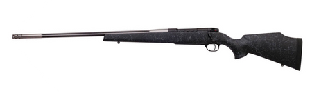 Weatherby MAM01N7MMPL8B Mark V Accumark Full Size 7mm PRC 3+1 26" Spun Stainless w/Graphite Black Cerakote Fluted Threaded Barrel, Graphite Black Cerakote Steel Drilled & Tapped Receiver, Matte Black