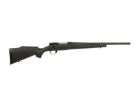 Weatherby VHS308NR0T Vanguard Obsidian 308 Win 5+1 20" Blued Heavy Threaded Barrel, Blued Drilled & Tapped Steel Receiver, Monte Carlo Black Polymer Stock
