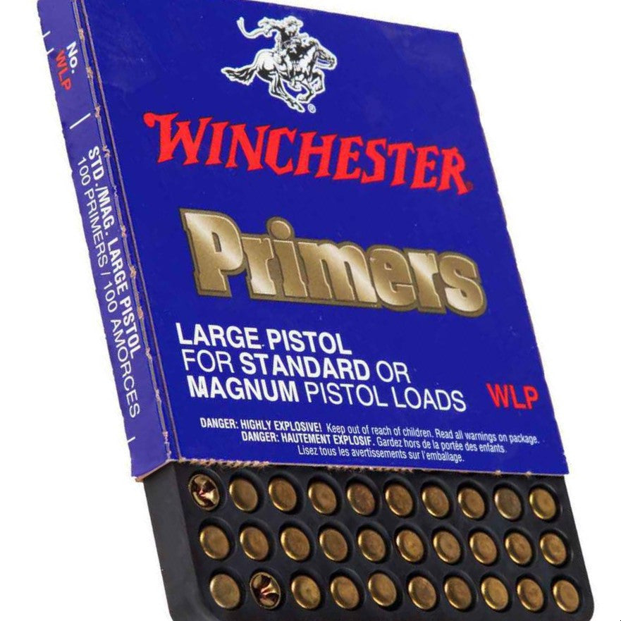 WINCHESTER LARGE PISTOL PRIMERS - $35 FLATE RATE SHIPPING ON ANY SIZE PRIMER ORDER-NO HAZMAT - 3000 min purchase