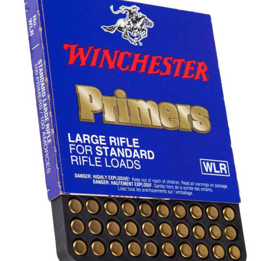 WINCHESTER LARGE RIFLE PRIMER #8-1/2 1000ct FLAT RATE SHIPPING $35 - NO HAZMAT CHARGE Minimum Order 3000 primers