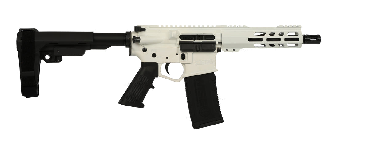 WA-15B 300BLK WHT 7.5" SBA3 7.5-300-SBA3-WHT