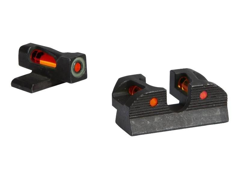 Sig Sauer X-RAY1 Fiber Optic Sight Set Red #6 Front Red #6 Rear U-Notch for Pistols