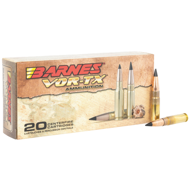 Barnes VOR-TX TAC-TX Boat Tail 120 Grain .300 AAC Blackout 2100 fps