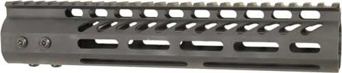 Guntec Ultralight 10" M-LOK AR Handguard Monolithic Top Rail Black