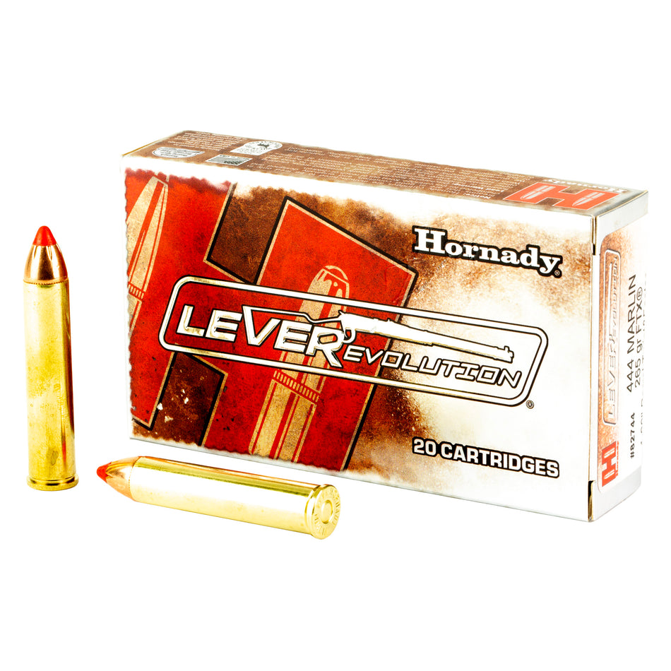 Hornady LEVERevolution Flex Tip eXpanding 265 Grain .444 Marlin 2325 fps