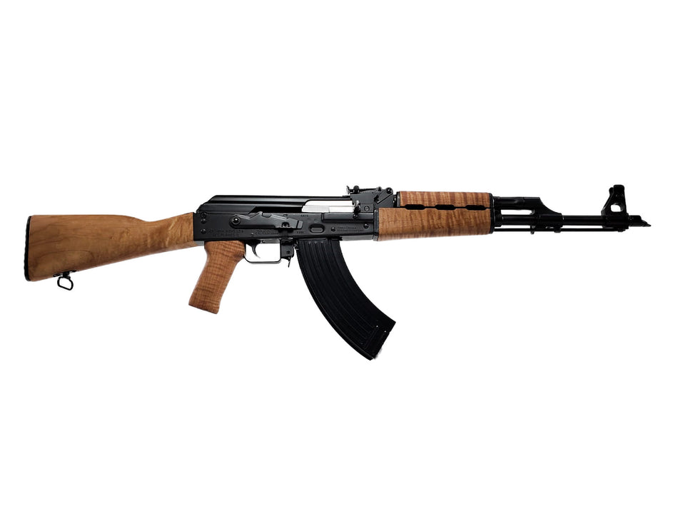 Zastava Arms Usa ZR7762LM ZPAP M70 7.62x39mm 30+1 16.30" Barrel, Black Barrel/Rec, Tiger Stripe Light Maple Grip & Fixed Stock